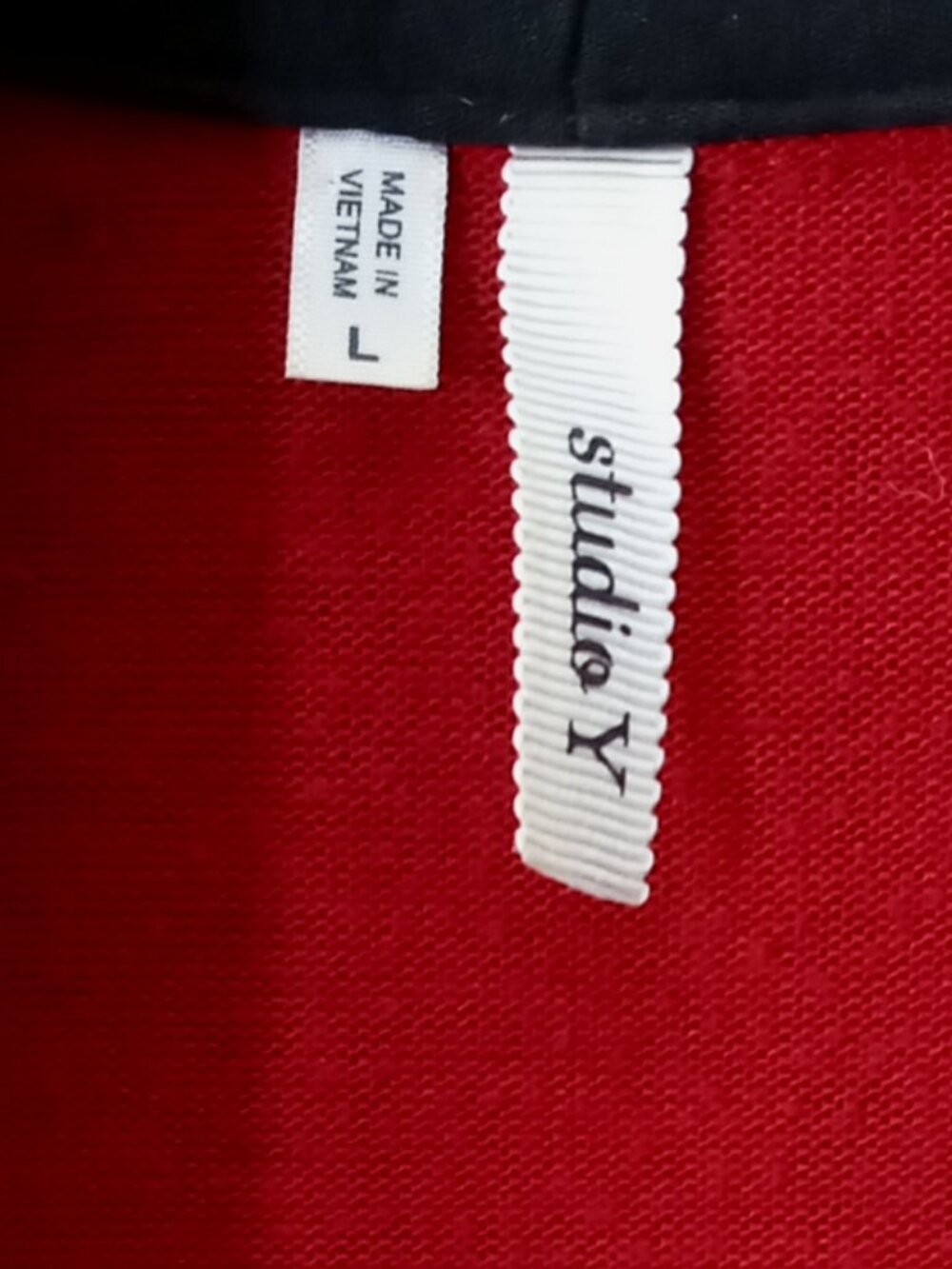 Studio Y Open-front Women's Red Cardigan Blazer Sz L Great Condition! - Picture 3 of 9